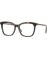 Burberry - Eyeglasses Square Full Rim, Dark Frame And Clear Demo Lenses Lens Be23904017 - Lyst