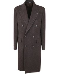 Tagliatore - Oversized Double Breasted Coat Clothing - Lyst