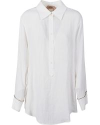 N°21 - Long-Sleeved Shirt - Lyst
