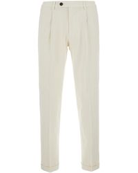 Michael Coal - Cotton Trousers With Side Pockets - Lyst