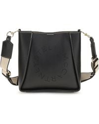 Stella McCartney - Shoulder Bag Logo - Lyst