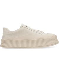 Jil Sander - Chunky Sneakers Cotton Trainers - Lyst