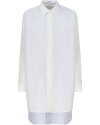 Loewe - Double Layer Shirt Dress - Lyst