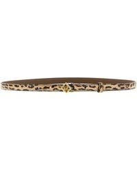 Fendi - Velvet Leather Regular Belt - Lyst