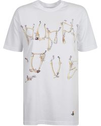 Vivienne Westwood - Bones N Chain Classic T-Shirt - Lyst