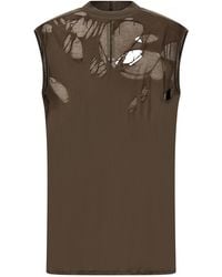 Rick Owens - 'Tarp T' Top - Lyst