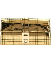 Ferragamo - 'Lux' Wallet On Chain - Lyst