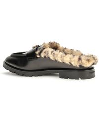 Pinko - Padded Leather Sabots Nora Sandal - Lyst