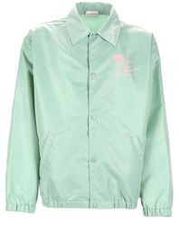 Drole de Monsieur - Jacket Slogan Palmiers Polyamide - Lyst