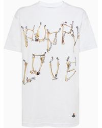 Vivienne Westwood - Bones And Chain T-Shirt - Lyst