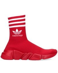 Balenciaga - X Adidas 'speed' Sneakers - Lyst
