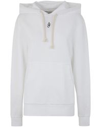 JW Anderson - Anchor Embroidery Hoodie - Lyst