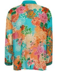 Johnny Was - The Audrey Button Up Shirt With Collar And Front Closure Cotton For Blouses - Lyst