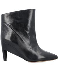 Isabel Marant - Dylvee Leather Low Boots - Lyst