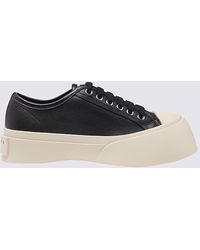 Marni - Black Leather Pablo Sneakers - Lyst