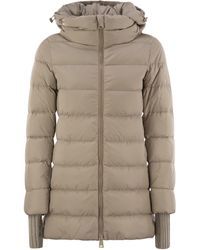 Herno - Medium Down Jacket With Hood - Lyst