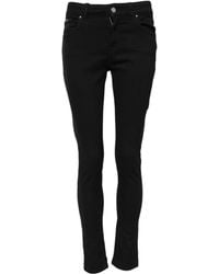 Dolce & Gabbana - Cotton Casual Skinny Denim Jeans Spandex Clothing - Lyst
