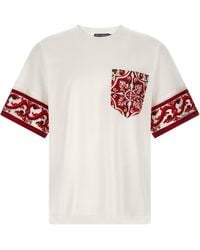 Dolce & Gabbana - Dolce & Gabbana 'Maiolica' T-Shirt - Lyst