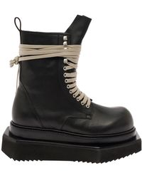 Rick Owens - Turbo Cyclops Lace-Up Boots - Lyst