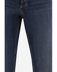 Gucci - Stretch Cotton Denim Jeans Dark Trousers - Lyst