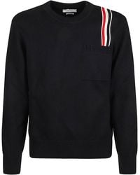 Thom Browne - Relaxed Crewneck Cotton Pullover - Lyst