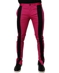Dolce & Gabbana - Side Stripe Detail Pants - Lyst