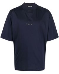 Marni T-shirts And Polos Blue