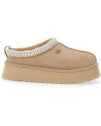 UGG - Tazz Slip-On Sabot With Impressed Logo Ankle Boots - Lyst