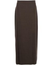 Loulou de Saison - Skirt With Pencil Deisgn And Side Closure - Lyst