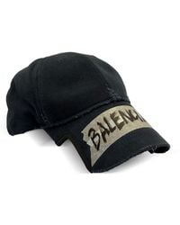 Balenciaga - Masking Tape Baseball Cap - Lyst