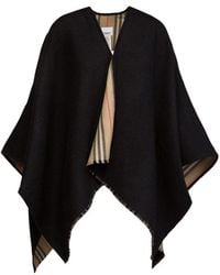 Burberry - Cape Wool Apparel Other - Lyst