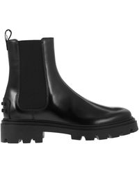 Tod's - Leather Chelsea Boot - Lyst