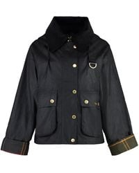 Barbour - Reighton Spey Waxed Cotton Jacket - Lyst