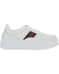 Gucci - Chunky Leather Sneaker - Lyst