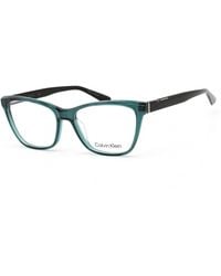 Calvin Klein - Ck20532 Eyeglasses Crystal Bistro Green/clear Demo Lens - Lyst