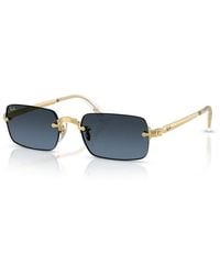 Ray-Ban - Ray-Ban 0Rb3928 Square-Frame Metal Sunglasses - Lyst
