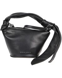 Save 25% Womens Bags Top-handle bags STUDIO AMELIA Mini Nodo Bag in Black 