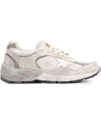 Golden Goose - White/grey Dad-star Sneakers - Lyst