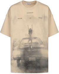 Dondup - Printed T-Shirt - Lyst