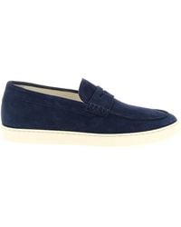 Brunello Cucinelli - Calfskin Slip-On Loafers - Lyst