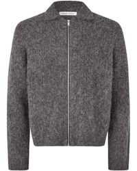Samsøe & Samsøe - Zip-Front Alpaca-Blend Cardigan - Lyst