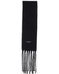 Patou - Wool Blend Long Fringe Scarf - Lyst
