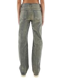 Rick Owens - Concordians Fog Cut Pants Cotton Jean - Lyst