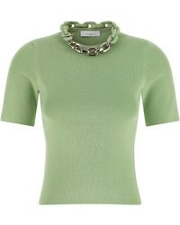 Rabanne - Chain T-Shirt So Cotton Elastane - Lyst