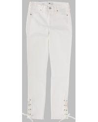 7 For All Mankind - Jeans Cotton Denim Polyester Elastane - Lyst