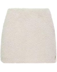 Moncler - Teddy Mini Skirt - Lyst