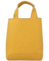 Hogan - Mini Shopping Bag Calfskin Handbags - Lyst