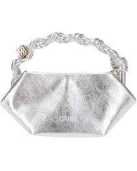 Ganni - Bou Bag Mini Metallic - Lyst