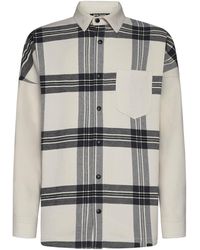 Palm Angels - Check Cotton Overshirt - Lyst