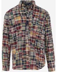 Ralph Lauren - Patchwork Pattern Cotton Shirt - Lyst
